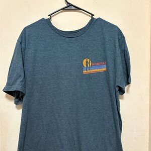 The Duck Company Sandbar Surfer Graphic Tee Heather Gray L